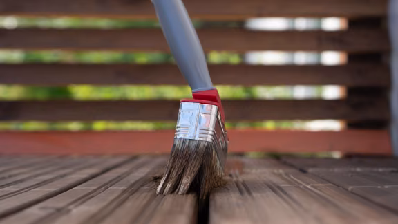 wooden deck maintenance