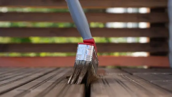 wooden deck maintenance