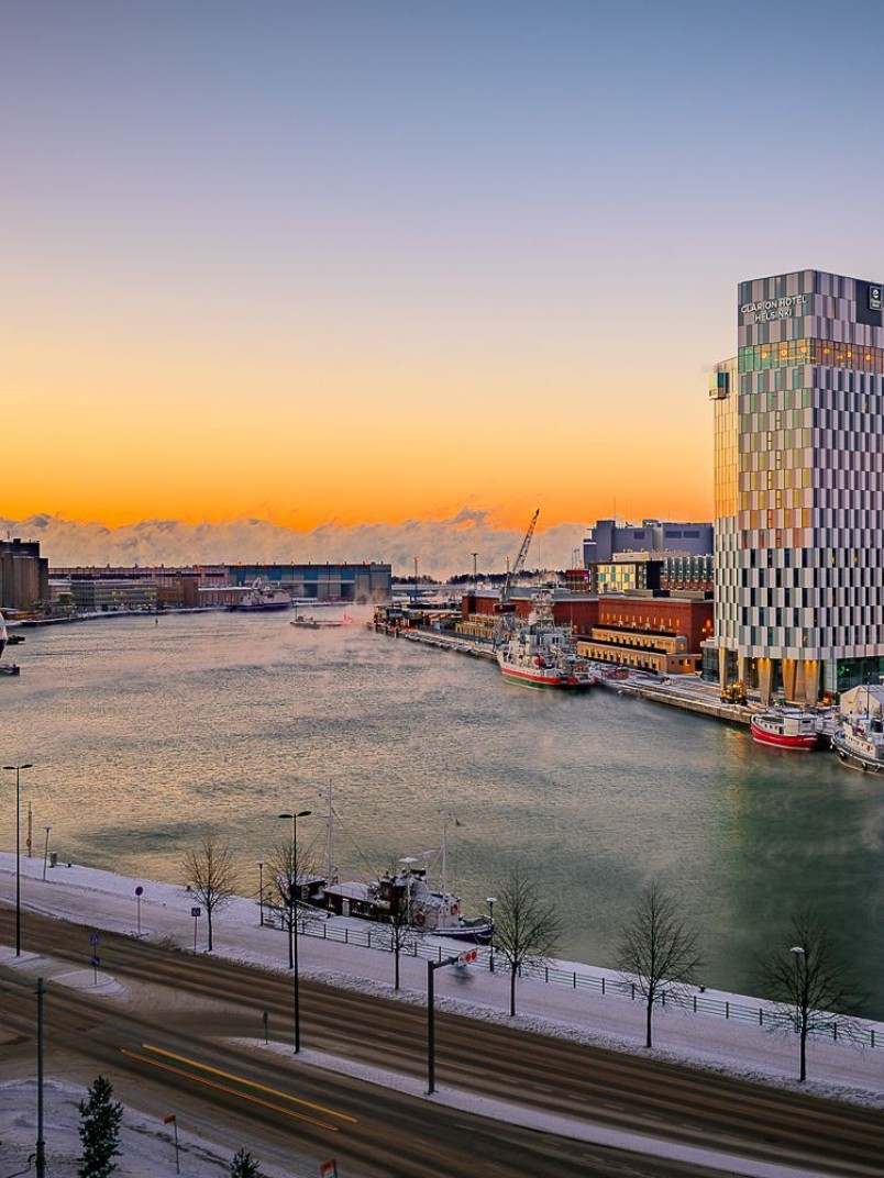 Viešbutis „Clarion“ puošia Helsinkio panoramą