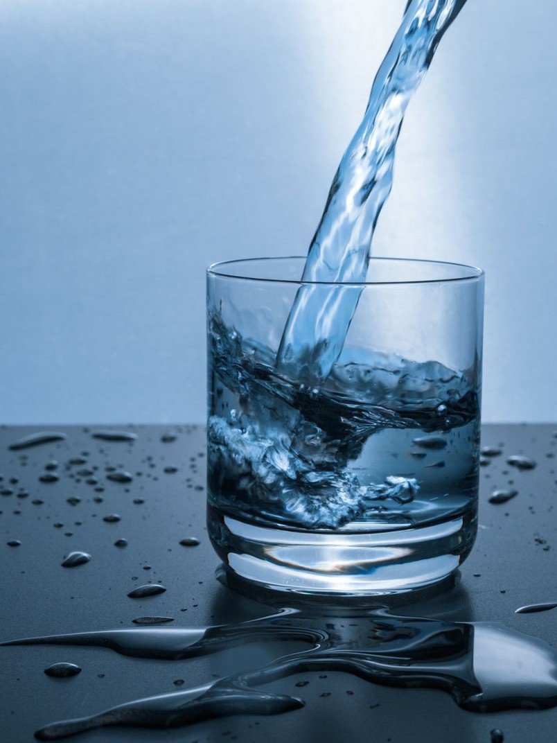 Glass of water