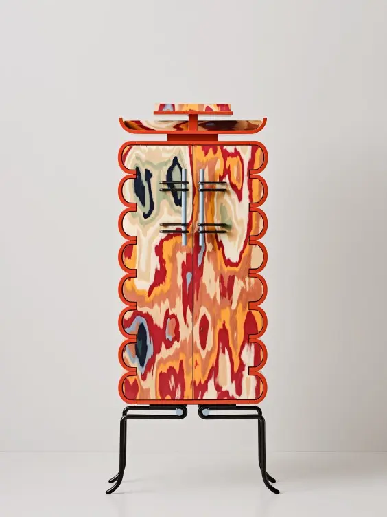 Cabinet Meisen for Nilufar by Bethan Laura Wood