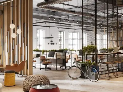 The role paints in green building