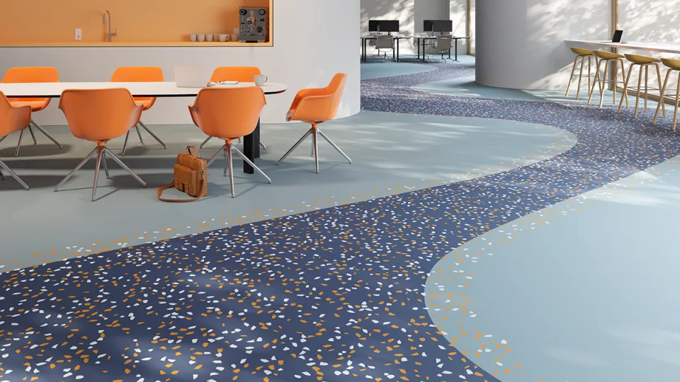 Dekoratyvinių pabarstų efektas – „Takas“ 