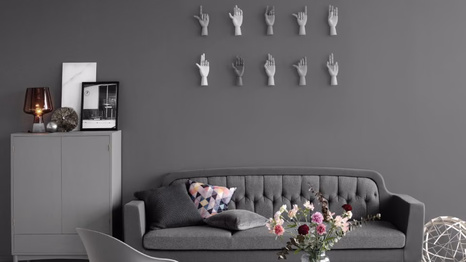 Pilki atspalviai „Deco Grey“