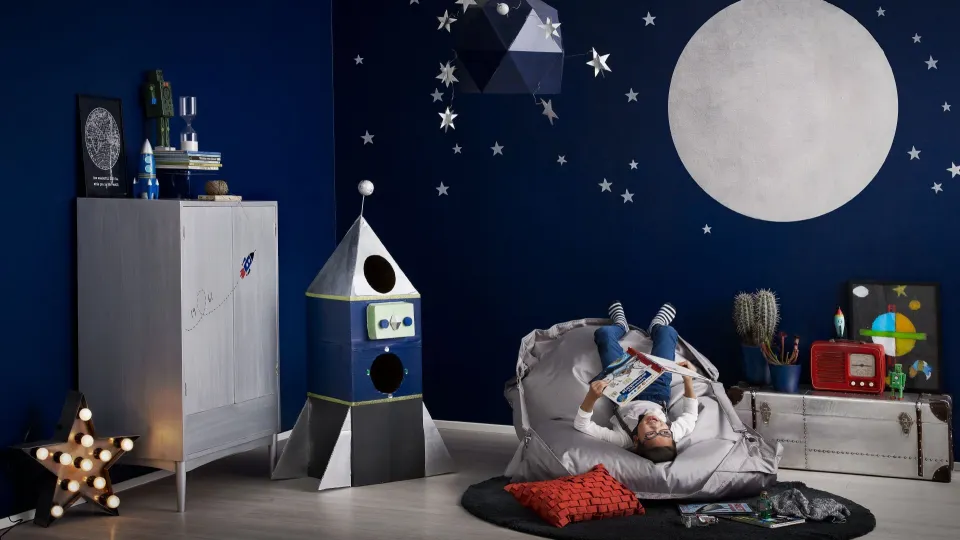 vaikų kambario idėja