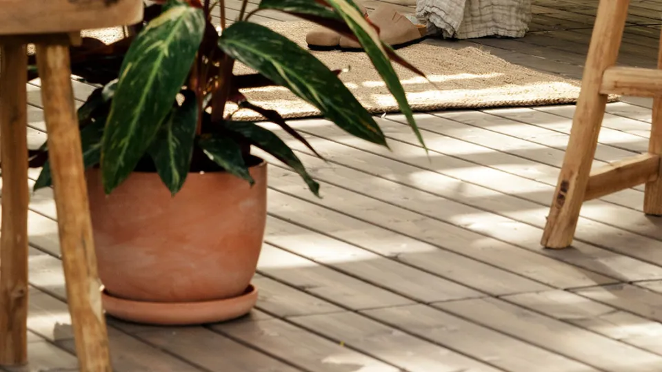 деревянная терраса