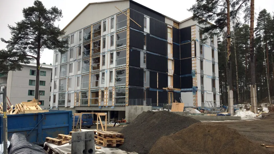 Medinio daugiabučio namo apsauga nuo gaisro