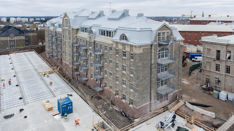 Renovuojama buvusi kalėjimo teritorija virsta urbanistine miesto dalimi