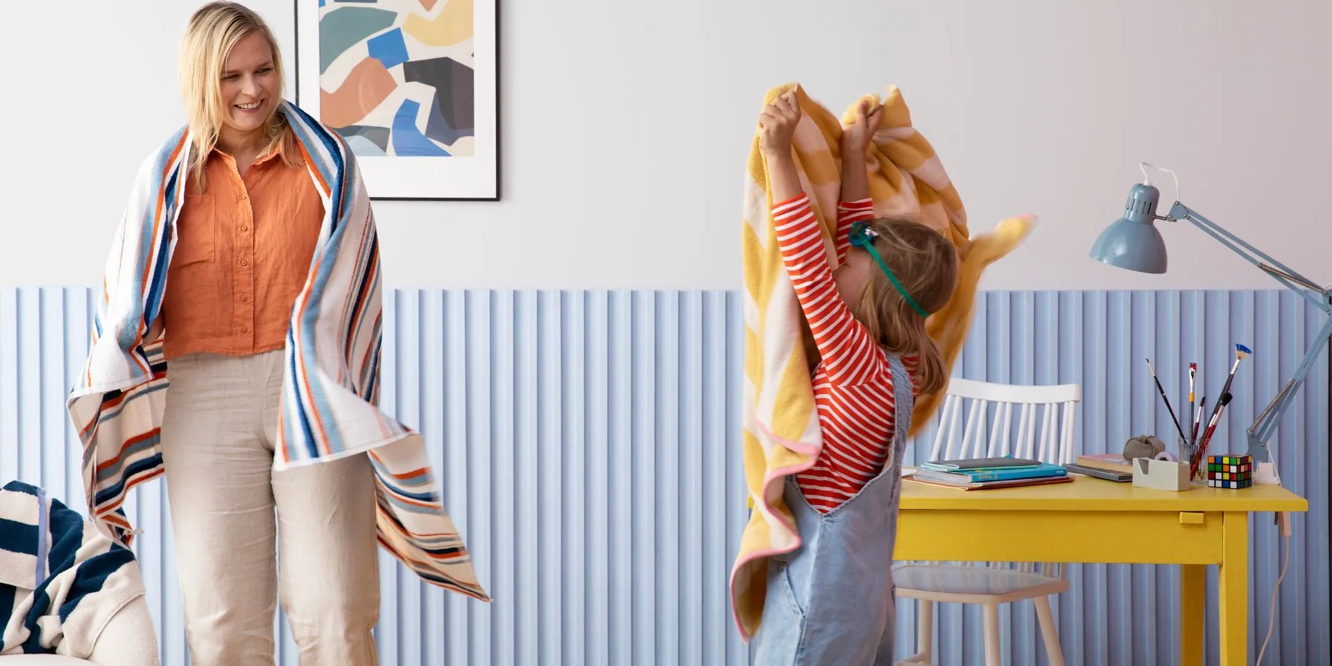 Spalvos vaiko kambaryje