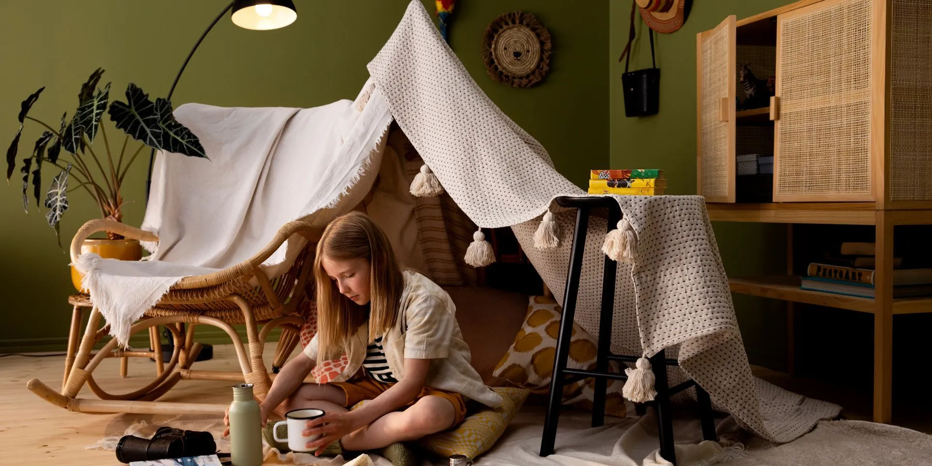 Idėjos vaikų kambario interjerui