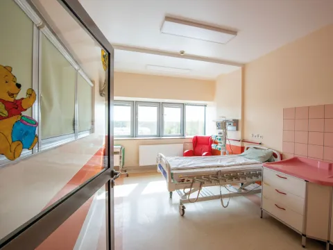 Specialūs dažai vaikų ligoninės palatoms