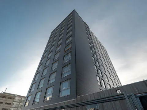 Daugiabučio fasado apdaila