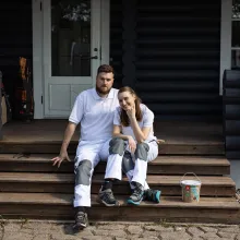 medinės terasos priežiūra