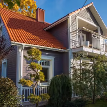 Exterior wood and roof repainting