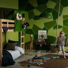 Vaiko kambario dažymo ir dekoravimo galimybės