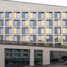 Naujas Helsinkio pastatų kompleksas „Lyyra“