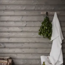 Pirties medienos apdaila