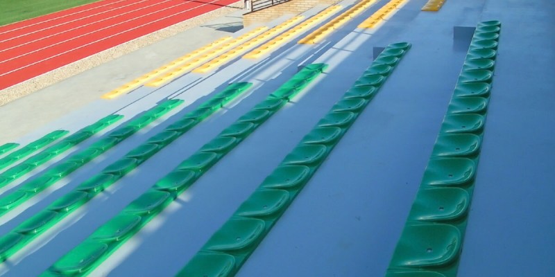 Temafloor PU UV Flexible and weather resistan coating Stadium