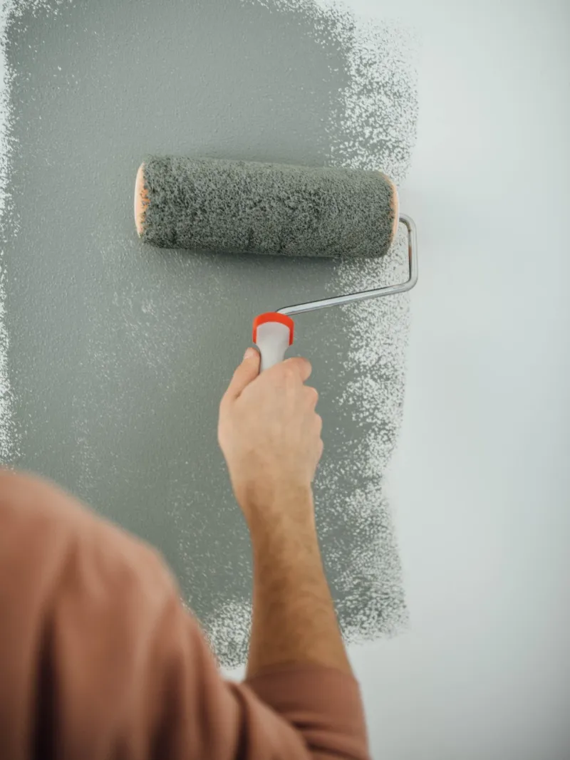 painting the wall